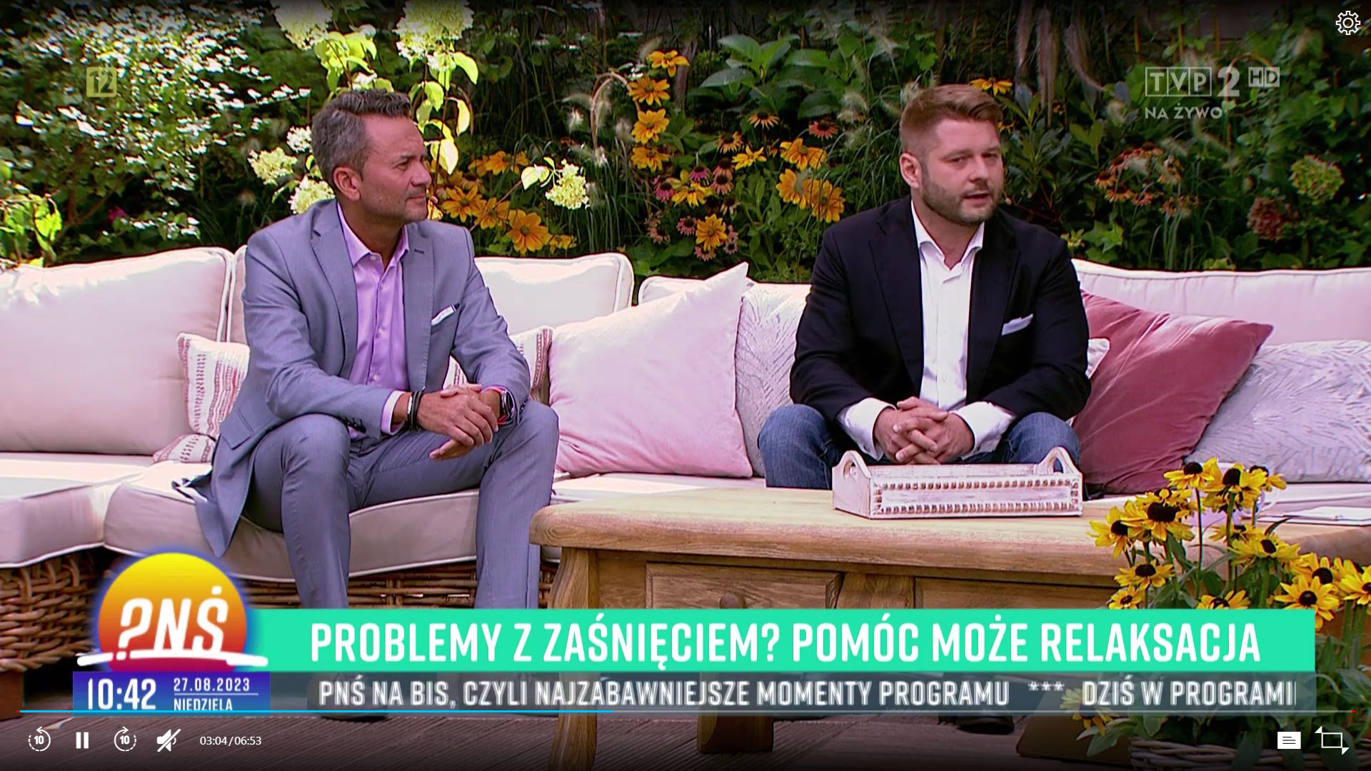 Wojskowa metoda zaypiania wywiad z Przemysław Mrozik i Daniel Śliż w Pytanie Na Śniadanie TVP2