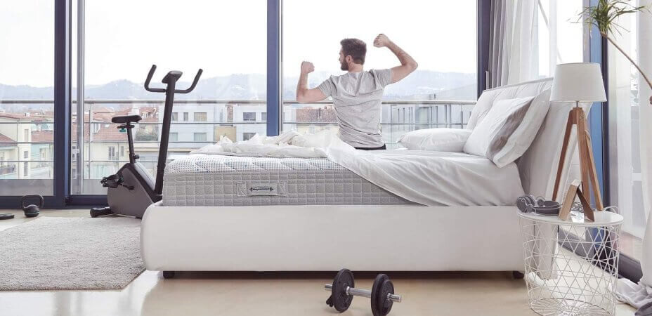 Materac Magniflex dla ćwiczącego sportowca