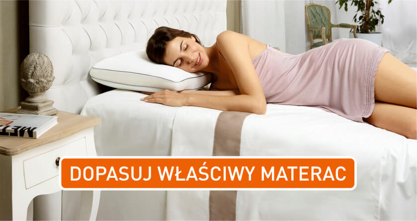 dopasuj właściwy materac magniflex