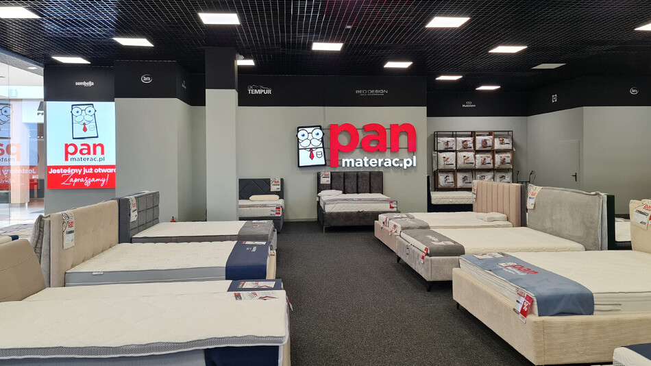 Pan Materac Materace Poznań Galeria Polskie Meble 